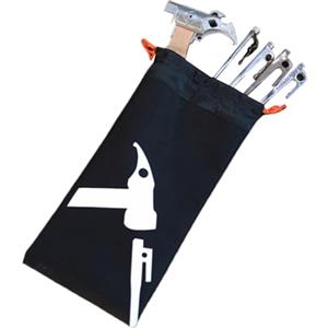 Generic Borsa portaoggetti per picchetto da campeggio, tasca con cordoncino per | Borsa per picchetti da campeggio, per escursionismo, spiaggia, telone, amaca, tenda e attacco