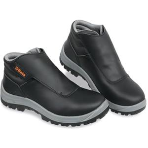 BETA Scarpe Antinfortunistiche in Pelle Idrorepellente da Saldatore Basic 7245NB (Nero, Sistema Taglie Calzature EU, Adulto, Numero, Media, 42)