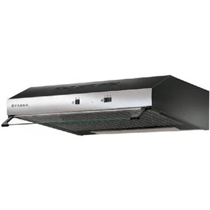 Faber Cappa Sottopensile 60 cm Colore Nero e Acciaio Inox