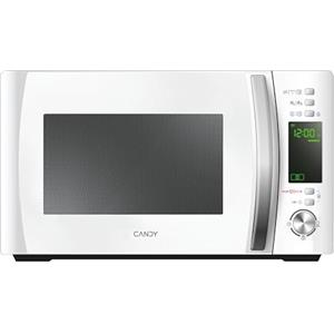Candy CookinAPP CMXG20DW Forno a Microonde con Grill, 700W, 20 Litri, 40 Programmi Automatici, Connesso, Blocco Bambini, 44x35,75x25,9 cm, Bianco