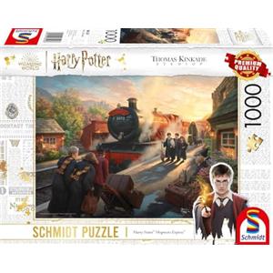 Schmidt 58428 Thomas Kinkade, Wizarding World, Harry Potter, Hogwarts Express, puzzle da 1000 pezzi