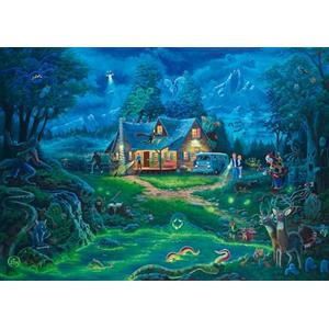 Schmidt 58607 La casa stregata, Zac Kinkade, 1000 Pezzi Puzzle
