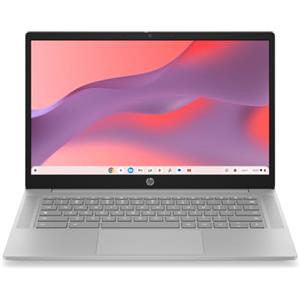 HP Chromebook 14", Laptop, MediaTek Kompanio 540, 4GB, 64GB, ChromeOS | FHD IPS Antiriflesso, ARM Mali-G57, ChromeOS, Per studenti, 14a-nm0002slx, QWERTY Italiano