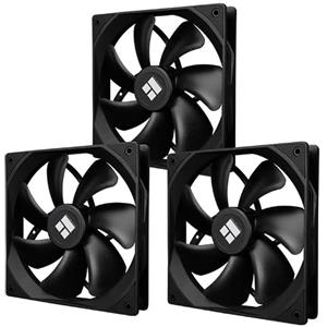 Thermalright TR-Thermalright TL-C14C X3 140mm CPU ventola PWM, raffreddamento silenzioso 1500rpm, nero CPU-ventola 3er-Pack, grande volume d'aria 75,8CFM