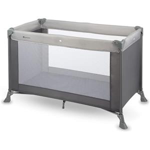 Bebeconfort Soft Dreams, Lettino da Campeggio, 0-15 kg, Grey Mist | Culla da Campeggio con Materasso, 0-3 Anni, Materasso in Fibra di Legno e Schiuma (60 × 120 cm), Borsa, Pieghevole Compatto