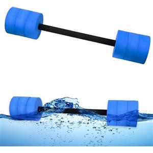 BOOSTEADY Manubri per Esercizi Acquatici Piscina in Schiuma Eva ad Alta Densità per Aerobica in Acqua Perdita di Peso, Bilanciere Lungo