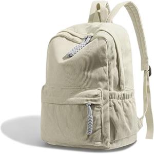 Boziee Zaino unisex in corda, zaino da scuola, zaino da donna, zaino da città per scuola, viaggi, lavoro