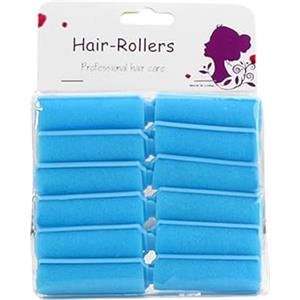 Generico Niente bigodini per capelli a calore - rulli per capelli in schiuma, flessibili arricciatura | Soft Sleeping Curling Strumenti, set di spugne per lo stile durante la notte, riccioli per parrucchi