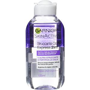 Garnier Skin Naturals Detergenza Struccante Occhi Express per Tutti i Tipi di Trucco Anche Waterproof - 125 ml