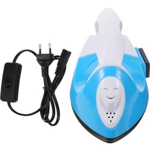 BESPORTBLE Mini Ferro da Stiro Piccolo per Sarta per DIY Transfer e Strass | Piastra Ceramica, Base Resistente a Acqua e Olio, 220v Spina Eu, per Angolo Cucito e Bead