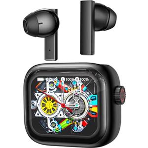 Relxhome Ne40 AI cuffie traduzione simultanea, bluetooth 6.0 auricolari traduzione con 134 lingue/9 modalità - cuffie con traduttore con manopola girevole, 48 ore di autonomia per viaggi/affari/studio