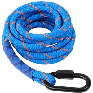 Vicloon Corda per Altalena, 150 cm Corda Altalena con Gancio Resistente, Contiene Fino a 200 kg, Set di Fissaggio per Campeggio All'Aperto, Amaca, Altalene, Blu