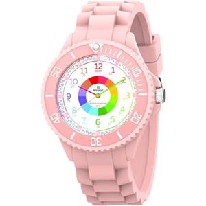 Weayege Orologio per Bambino Bambini,Orologio per bambini,Orologio da polso per bambinia,Educativo Orologio Bambina,Orologio Didattico Regalo Bambino,Orologio per bambini da 5 a 18 anni