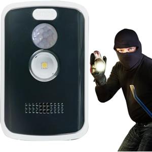Generic Allarme con sensore di movimento perimetrale, 125 dB, antifurto ad alto | volume, allarme di sicurezza con rilevamento di movimento, per esterni, campeggio, casa, giardino, viaggi, di protezione