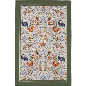 Ulster Weavers Strofinacci (74 x 48 cm), 100% cotone, strofinacci da cucina/panno, strofinacci, animali selvatici autunnali/animali del bosco, stampe botaniche