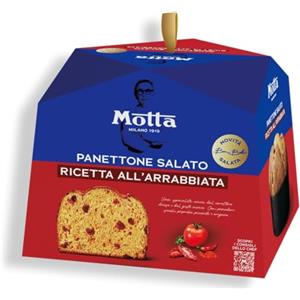 Generico Il Panettone Salato di Bruno Barbieri, Ricetta all'Arrabbiata, 450 Grammi Quando il Gusto Incontra le Stelle!