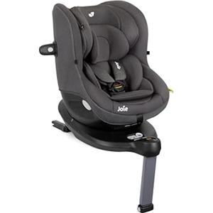 Joie i-Spin 360 E seggiolino auto ISOFIX, 6 mesi-4 anni, Thunder | Seggiolino auto girevole 360° con ISOFIX, i-Size e protezione laterale. Da 61-105 cm, circa 6 mesi-4 anni.