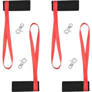 Generic 4 pezzi anti-smarrimento guanti da sci cinghie da polso - regolabile | Il polso sicuro anti-smarrimento mantiene i guanti fissati durante lo sci e lo snowboard, materiale in poliestere elastico di