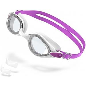 Seaflar Occhialini Nuoto Uomo Donna, Antiappannamento Impermeabili Anti UV | Occhialini Piscina Adulti | Sostituibile Confortevole Ponte Nasale Morbido Per Interno/Esterno