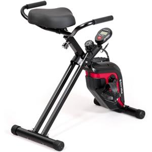 SportPlus cyclette pieghevole, opzionale con compatibilità app e schienale, misurazione delle pulsazioni, programmi di allenamento, da 8 a 24 livelli di resistenza, silenzioso e senza manutenzione