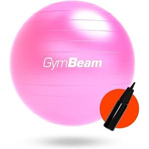 GymBeam Palla Fitness 85cm, Massimo 200 kg, Fitball Gravidanza, Palla Pilates - Migliora Stabilità, Equilibrio e Postura - Ideale per Esercizi di Rafforzamento e Alleviare il Mal di Schiena