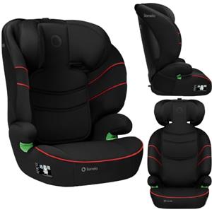 LIONELO Lars i-Size Seggiolino Auto 100-150 cm da 4 a 12 Anni | Norma R129, Leggero, Protezioni Laterali, Poggiatesta Regolabile, Installazione con Cintura, Utilizzabile come Rialzo