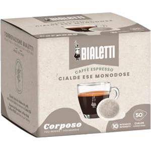 Bialetti Cialde Monodose, Box 50 pezzi, Corposo