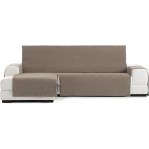 ECOMMERC3 | Copridivano Chaiselong Normale Sinistra Regolazione Elastico - Copridivano Chaiselong Normale Sinistra per schienale, seduta e bracci Colore Taupe