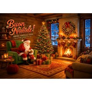 NEONSKY Telo Sfondo Decorativo Natale | Sfondo Fotografico Buon Natale con Albero di Natale
