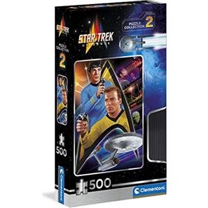 Clementoni- Star Trek Trek-500 Pezzi Adulti, Puzzle Film Famosi, Made in Italy, Multicolore, 35141
