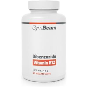 GymBeam Dibencozide Vitamina B12 per Atleti - Cobamide Integratore con Zinco Chelato e Vitamina B5-90 Capsule Vegane - Supporto Energetico e Cognitivo - Senza OGM, Lattosio, Glutine