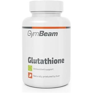 GymBeam Glutatione - Antiossidante e Anti Invecchiamento - Efficace Antiossidante per Difese Immunitarie e Salute Cellulare - 200 mg in Capsule Pratiche, Supporto Vitalità e Detox Naturale, 60 cps