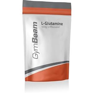 GymBeam L-Glutammina in Polvere, Amminoacidi Essenziali, Metodo di Fermentazione Delicato, Glutammina, Gusto Neutro, Sintesi Proteica nei Muscoli, Amminoacidi Essenziali in Polvere (Mela verde, 500 g)