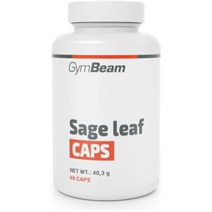 GymBeam Foglia Di Salvia Integratore per la Menopausa - Estratto Di Salvia Per la Sudorazione - 4:1 Rapporto Di Estrazione - 2000mg Di Foglie - Senza Glutine, Lattosio, OGM - Capsule Vegane, 60 cps