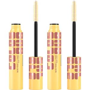 Maybelline New York Mascara Volumizzante Colossal Bubble Waterproof Colore Nero Lunga Tenuta con Scovolino a Pettine Separa e Definisce le Ciglia Formula Leggera e Stratificabile - 2 Mascara