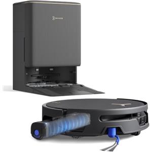 ECOVACS T90S Pro OMNI Robot Aspirapolvere Lavapavimenti 40.000 Pa | OZMO Roller Gen 3.0, Lavaggio Mocio Autom., Navigazione AI, Pulizia Bordi Extreme Spazzola Anti-Groviglio Ricarica PowerBoost
