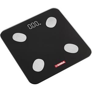 GIMA BILANCIA BODY FAT GIMAFIT con APP GIMA e Bluetooth - nera