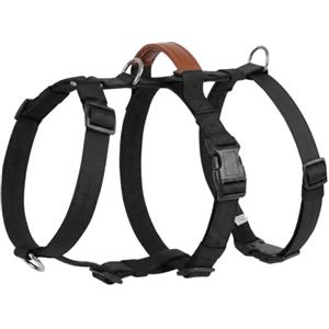 AYESY Pettorina Cane Antifuga Pettorina ad H per cani di media 49-71cm M | Pettorina Cane Taglia con Aperto sul Collo Maniglia Rinforzata Pettorine regolabile per Passeggiate e Addestramento