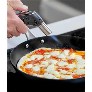 KitchenCraft Bruciatore a fiamma professionale per uso culinario, con sistema di sicurezza per bambini, ideale per dolci, crème brûlée, pasticceria e barbecue. Bruciatore Bunsen professionale per cucina, realizzato in plastica e metallo, disponibile nei …