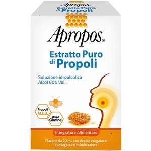 DESA PHARMA Srl Apropos Estratto Puro Di Propoli Spray+Contagocce 20ml - Integratore Alimentare
