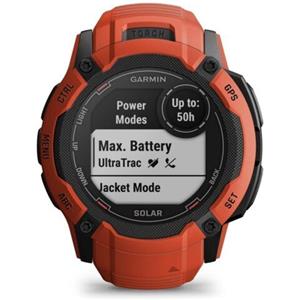 GARMIN INTERNATIONAL INSTINCT 2X SOLAR FLAME RED