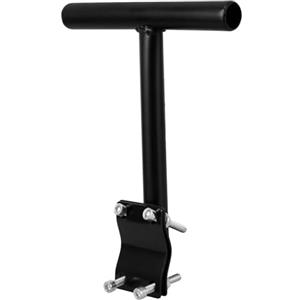 BESTOMZ Corrimano per Seggiolino Bici Posteriore in Acciaio Nero, Staccabile | Montaggio Stabile, per Bici Pieghevoli e Passeggeri, Uso Ricreativo, Adatto a Genitori Ciclisti