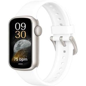 BUTFORFIT Smartwatch Uomo Donna, Fitness Tracker 1,47" HD, Smart Band con 137+ Modalità Sportive, Orologio Fitness con Cardiofrequenzimetro, Notifiche, IP68 Impermeabile Alabaster