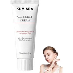 DITU Kumiara Crema Coreana Age Reset Cream 50ml | 2026 Kumiara Crema Viso Idratante con Centella Asiatica (Cica) e Acido Ialuronico, Idrata e Idrata, Riduce le Rughe
