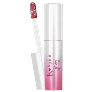 Flormar K-Spirit Glow Lip Tint Idratante e di lunga durata con finitura lucida K-Beauty, rossetto naturale per labbra fresche - 003 Blossom Pop, 4 ml