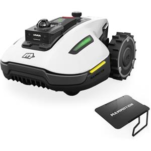 MAMMOTION YUKA mini 2 800 LiDAR Robot Tagliaerba con Garage mini | LiDAR 360° + Visione AI, senza Cavo Perimetrale, DropMow, Nessuna Perdita di Segnale, Senza RTK, Consigliato per 800m²