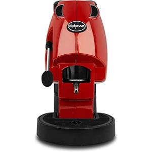 Didiesse - Macchina da Caffè con Cialde ese 44 mm - Modello Baby Frog Macchinetta a Cialde - Compatta 450W - con Funzione Stand-by e Serbatoio da 1.5L (Rosso)