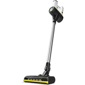 KÄRCHER Aspirapolvere senza fili VC 6 Cordless ourFamily, 2 livelli di aspirazione, 50 minuti di autonomia, peso: 2,8 kg, batteria da 25,2 V, supporto a parete con funzione di ricarica