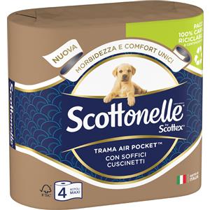 Scottonelle carta igienica 4 pezzi argan