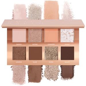 MIA Makeup Palette ombretti Spicy Naked 8 Colori, Ombretti Matte, Glitter e Shimmer, Alta Pigmentazione e Facile Sfumabilità